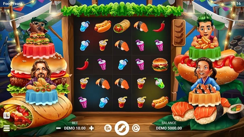 Food Feast Slot, jogo de caça-níqueis, apostas online, prêmios deliciosos, diversão, estratégias de jogo, jogo responsável.